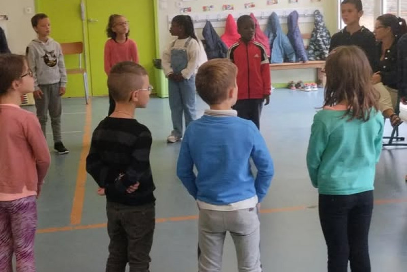 Ouverture du cycle musique de la classe de CE