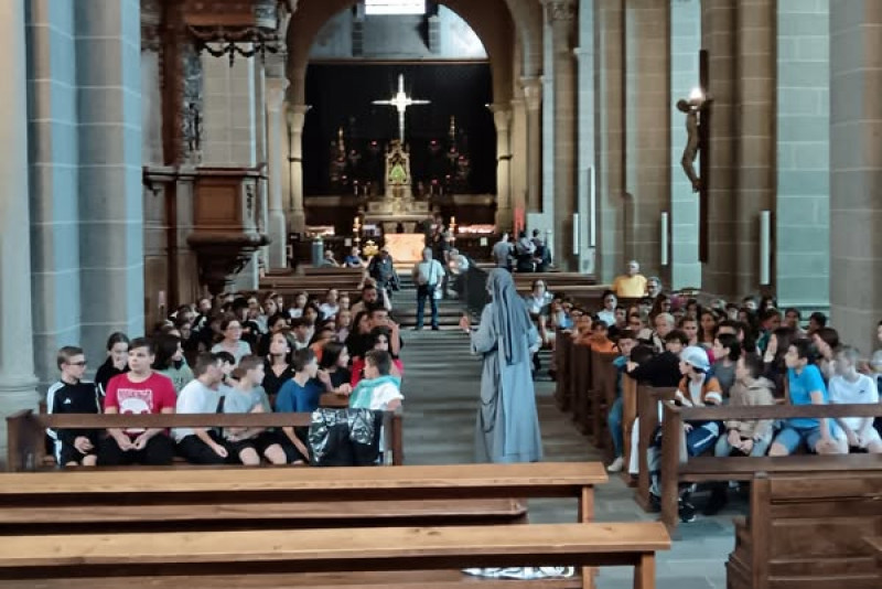Presentation de la maitrise aux collegiens 6ème et 5ème