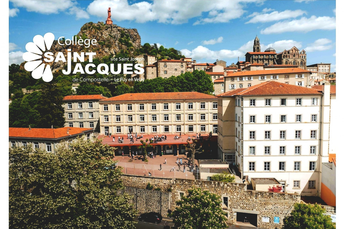 façade collège + logo lum 