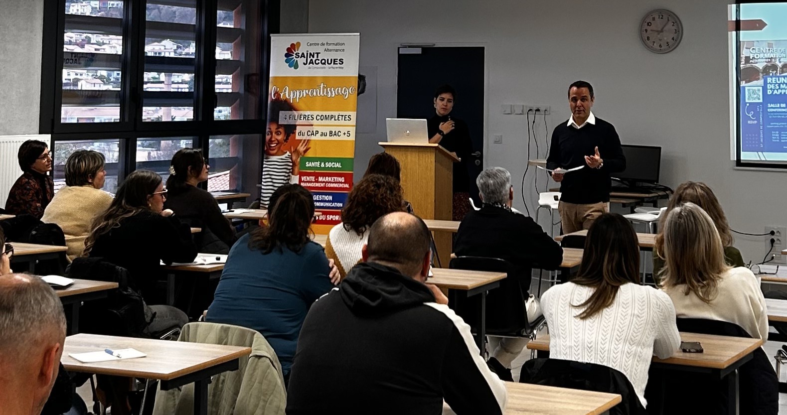 Réunion des maitres d'apprentissage